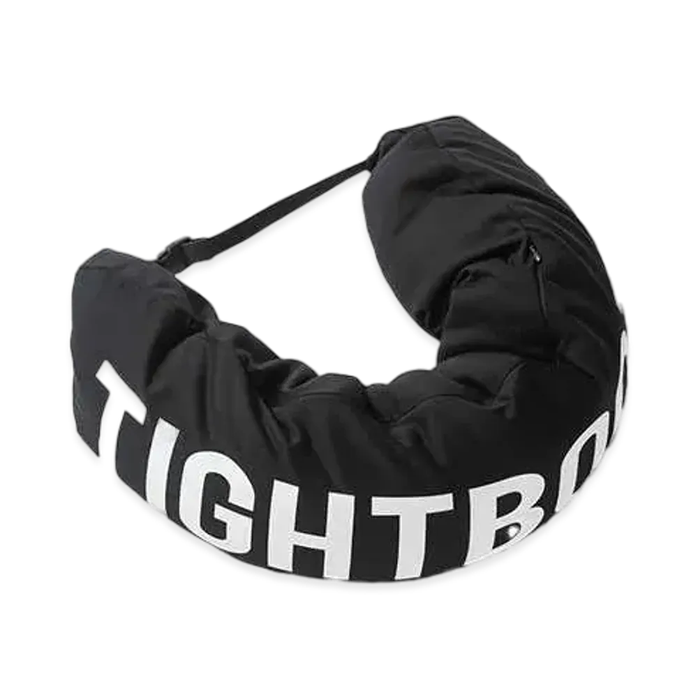 TIGHTBOOTH Logo Neck Pillow "Black"
