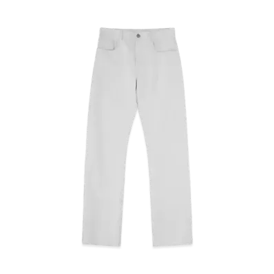 1017 ALYX 9SM 5 PKT Leather Pant #1 "White"