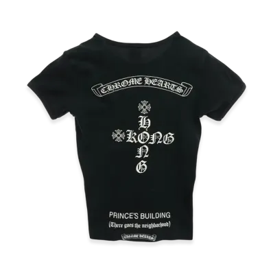 Chrome Hearts Old Horseshoe T-Shirt Hong Kong Exclusive "Black"