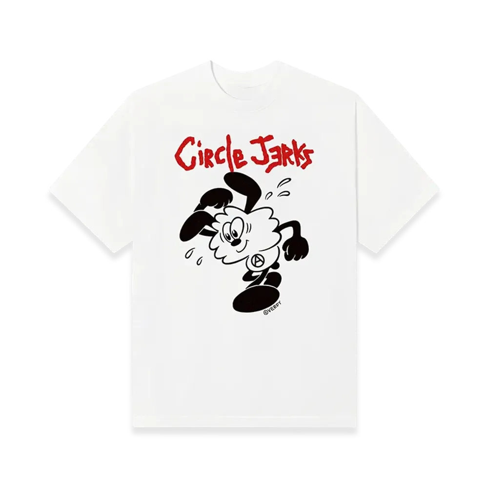 VERDY x Circle Jerks Tee1 "White"