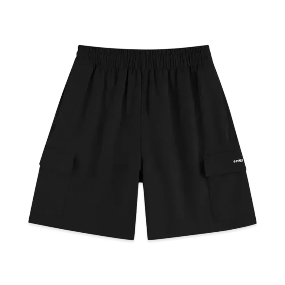 SPLR Sweat Cargo Shorts "Black"