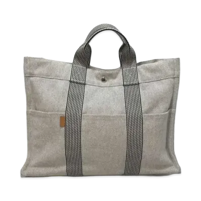 Hermes New Fourre Tout Tote Bag "Gray"