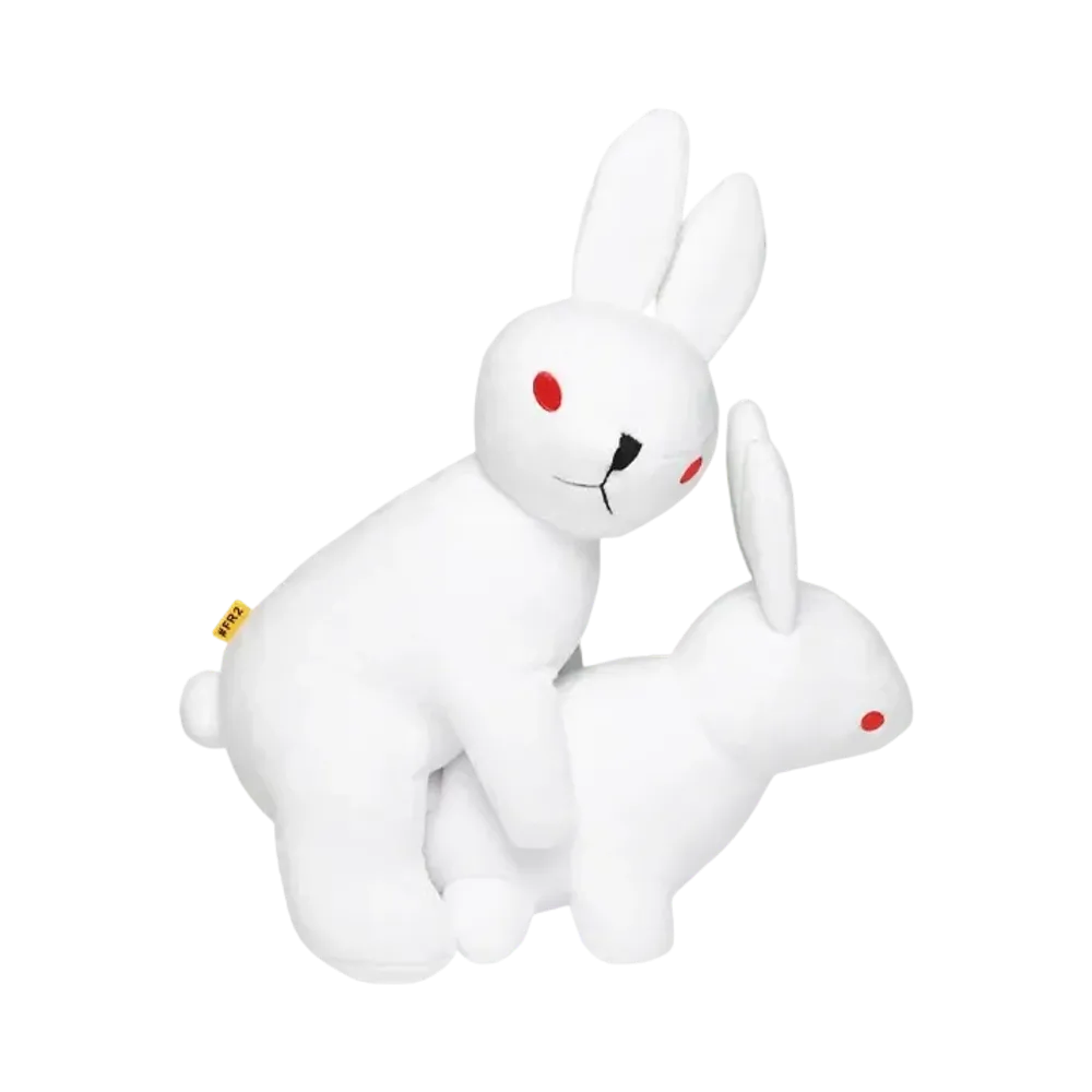 FR2 Fxxking Rabbits Stuffed Toy "White"