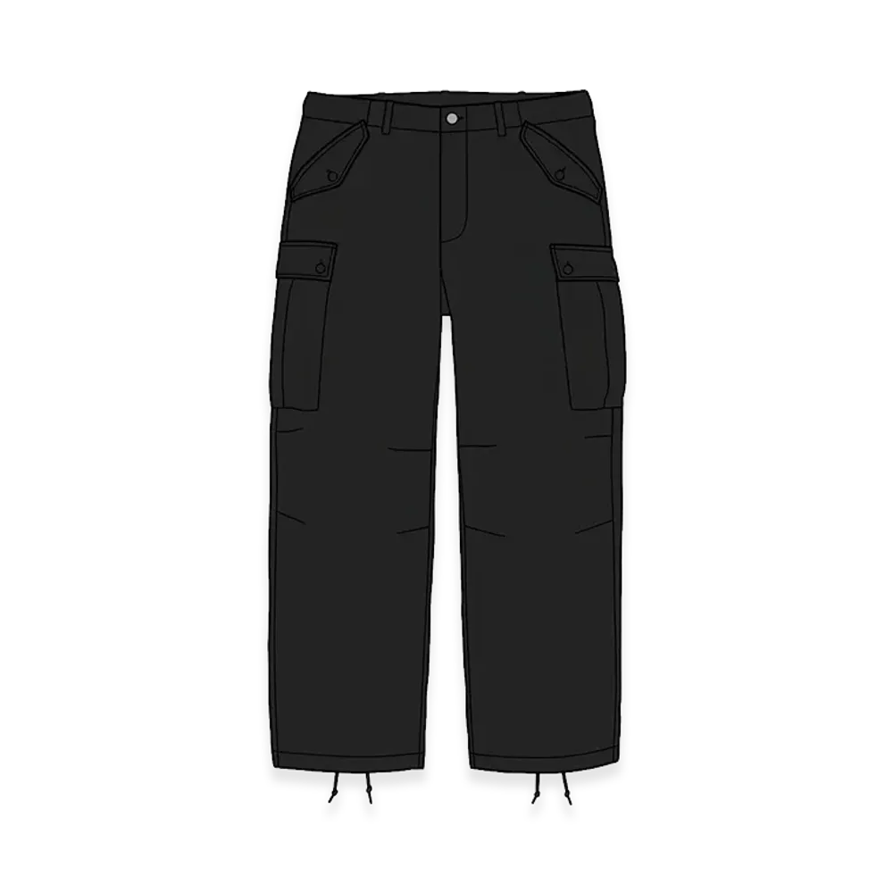 Supreme x A.PRESSE Cargo Pant "Black"