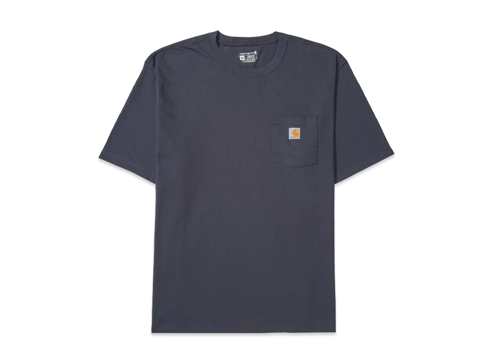 Carhartt Relaxed Fit Heavyweight Short-Sleeve Pocket T-Shirt "Slate Blue"
