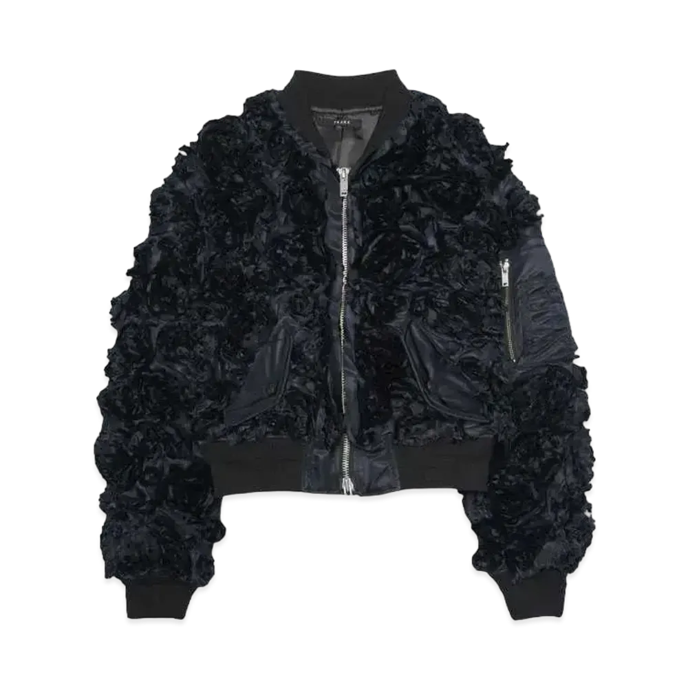 TAAKK ALL EMBROIDERY	MA-1 "BLACK"