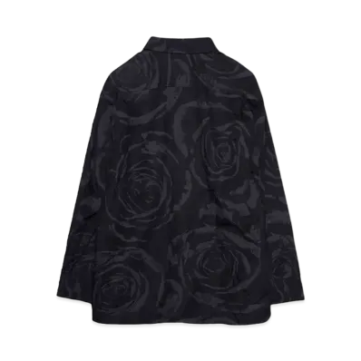 LAD MUSICIAN VIS/PE TWILL BIG ROSE BIG SHIRT "BLACK"
