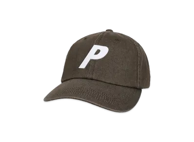 PALACE Bleached Denim P 6-Panel "Brown"