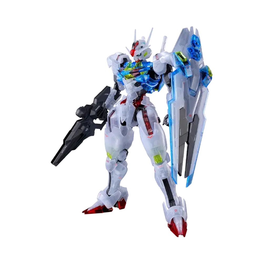 BANDAI "FULL MECHANICS" FM 1/100 Gundam Aerial [Clear Color] Gundam Base Limited