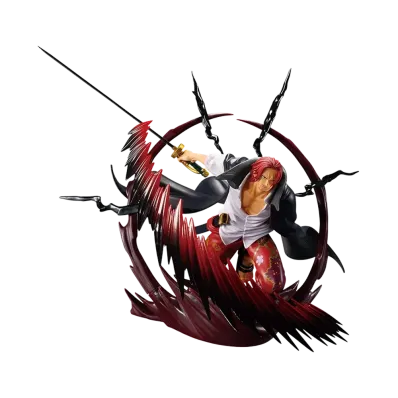BANDAI "Ichiban Kuji" -One Piece Takumi no Keiki Hakoku- B Prize Shanks Kanzaki Sumi-style Block Technique