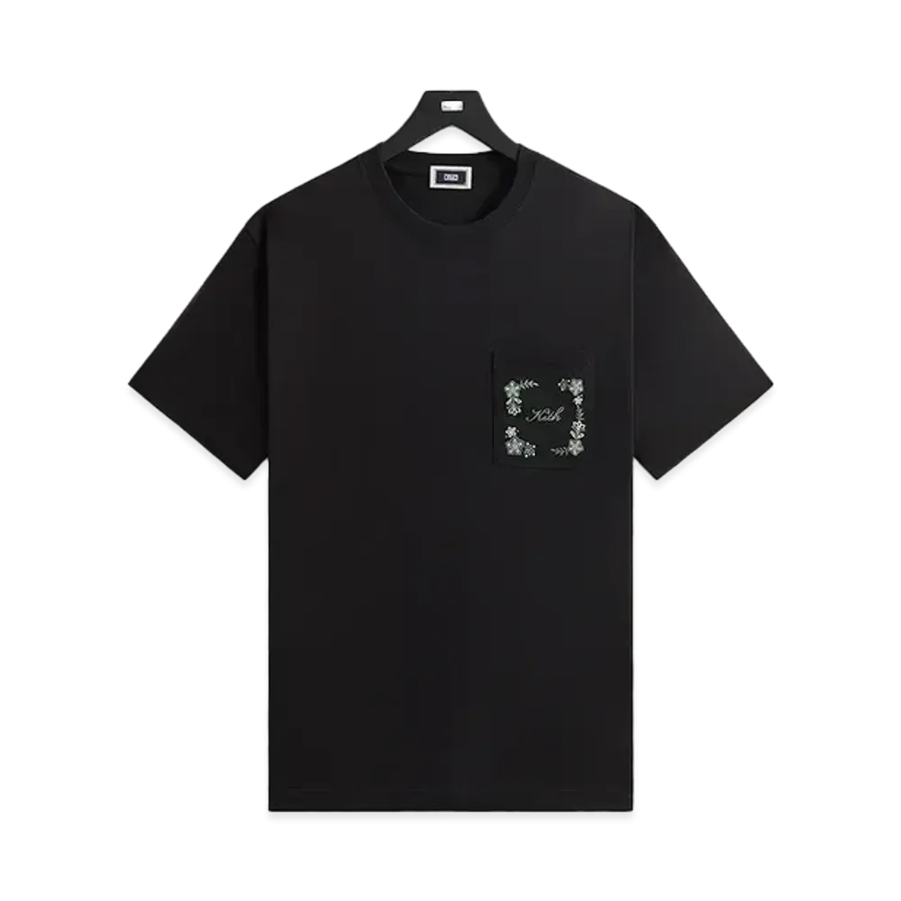 Kith Paisley Pocket Tee "Black"
