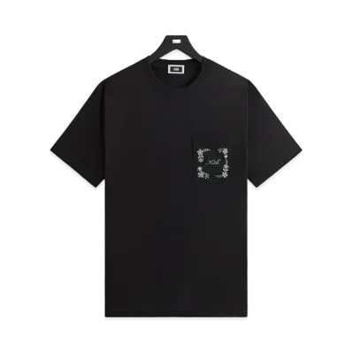 Kith Paisley Pocket Tee "Black"