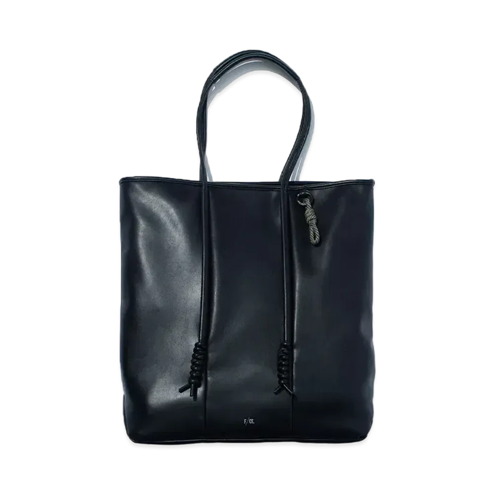 F/CE. Tech Leather Tote "Black"