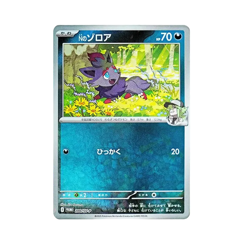 Nのゾロア P [SV-P 200](プロモーションカード「コレクションファイルセット N」)