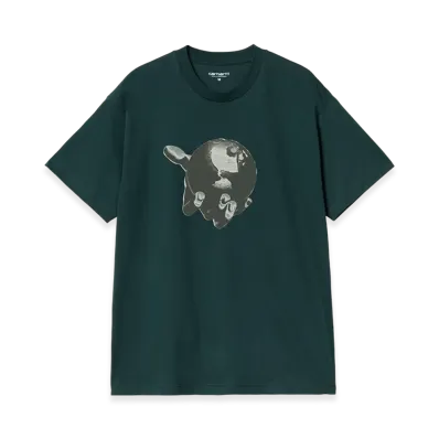 Carhartt WIP S/S Saviour T Shirt "Deep Lagoon"
