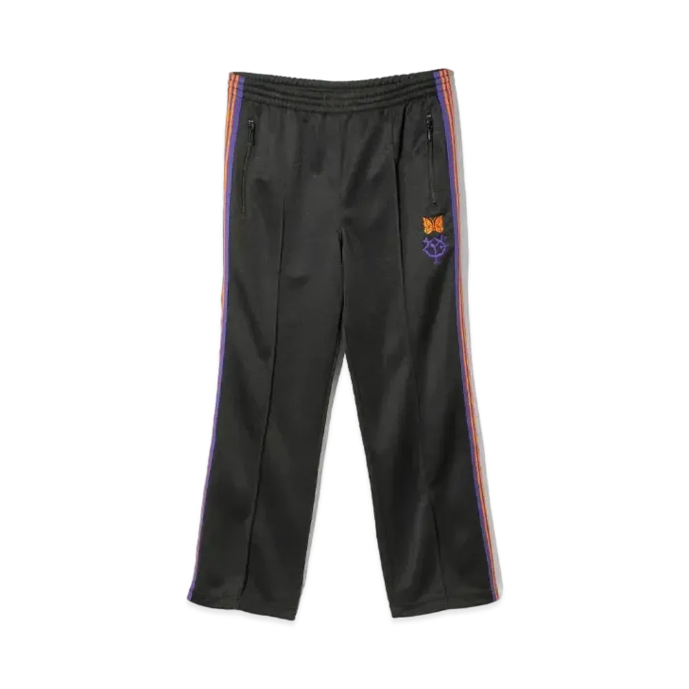 Needles × Giants Track Pant - Poly Smooth "Black"