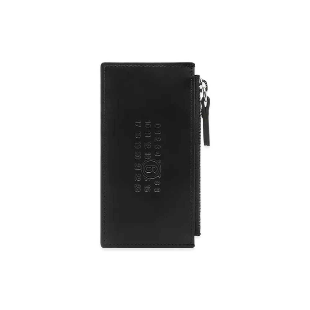 MM6 Maison Margiela Zip Card Holder "Black"