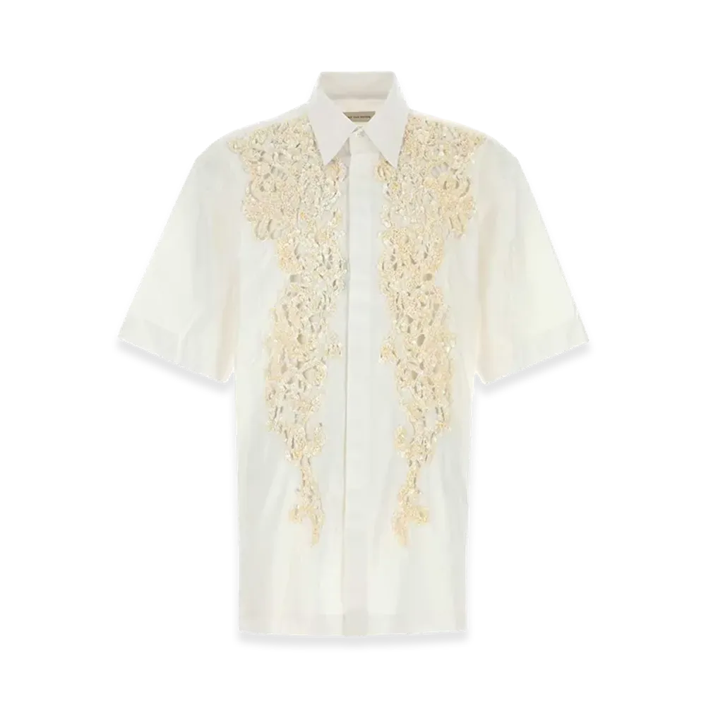DRIES VAN NOTEN Poplin Cassidye Shirt "White"