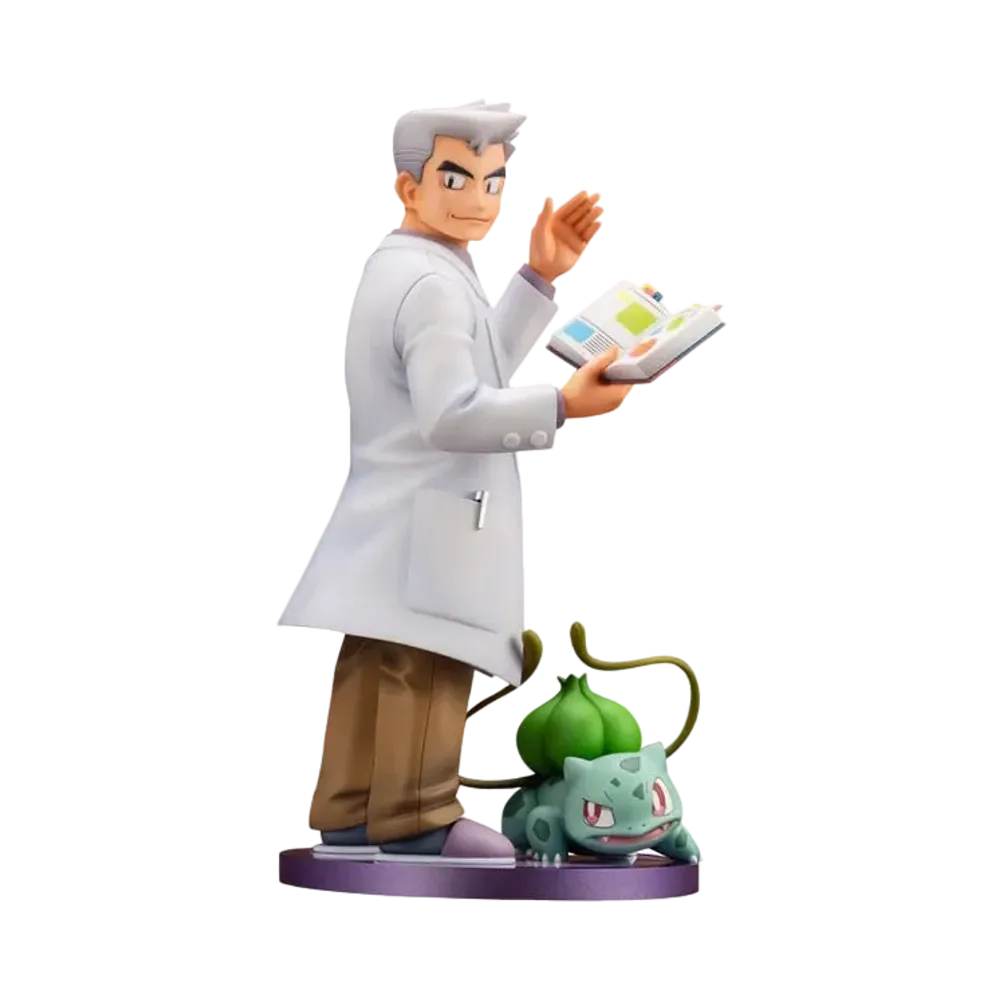 KOTOBUKIYA ARTFX J Professor Oak with Bulbasaur
