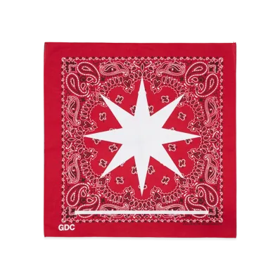 GDC x Hav-A-Hank Star Bandana "Red"