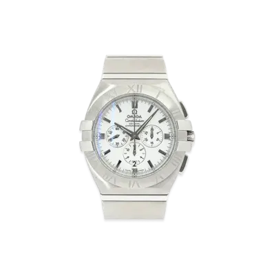 OMEGA Constellation Double Eagle Chronograph "Stainless Steel/White" 1514.20