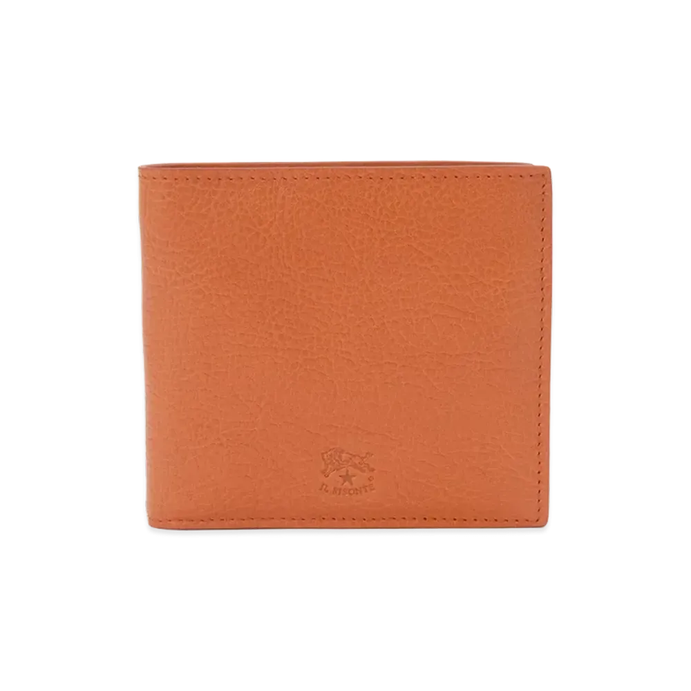 IL BISONTE Bifold Wallet "Caramel Brown"