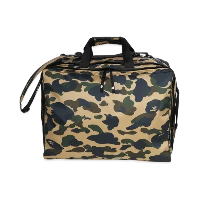 A BATHING APE 1St Camo 3Way Bag "Yellow"