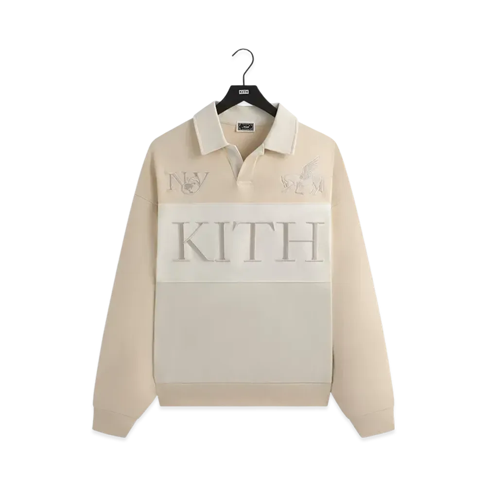 Kith Rugby Nelson Collared Pullover "Veil"