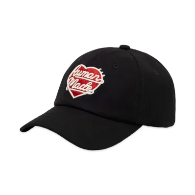 HUMAN MADE 6Panel Canvas Cap "Black"