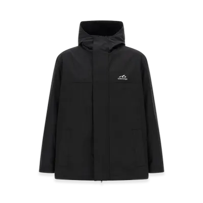 BALENCIAGA Windbreaker With Logo "Black"