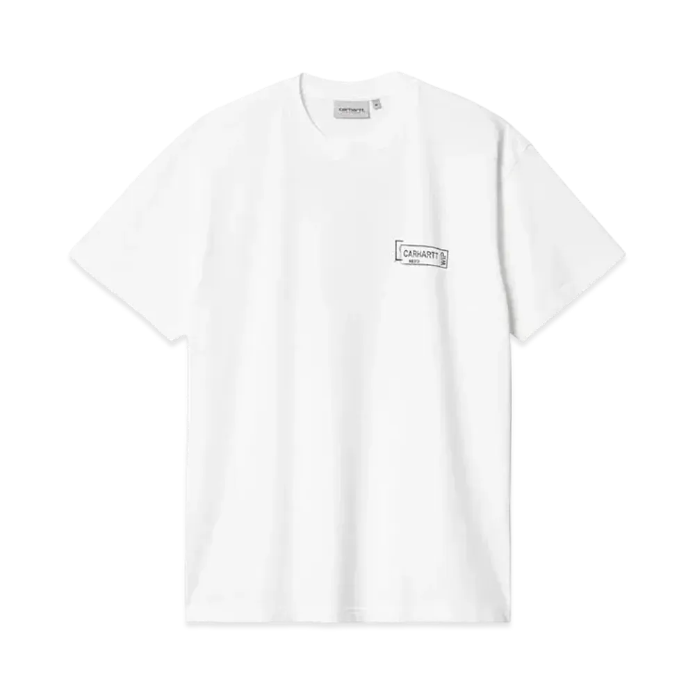 Carhartt S/S Stamp T-Shirt "White/Black"