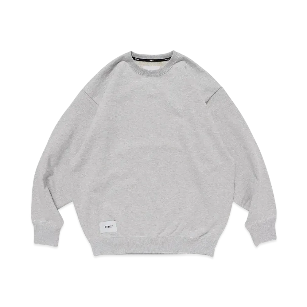 WTAPS Sign / Sweater / Cotton "AshGray"