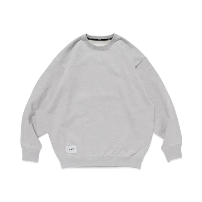 WTAPS Sign / Sweater / Cotton "AshGray"