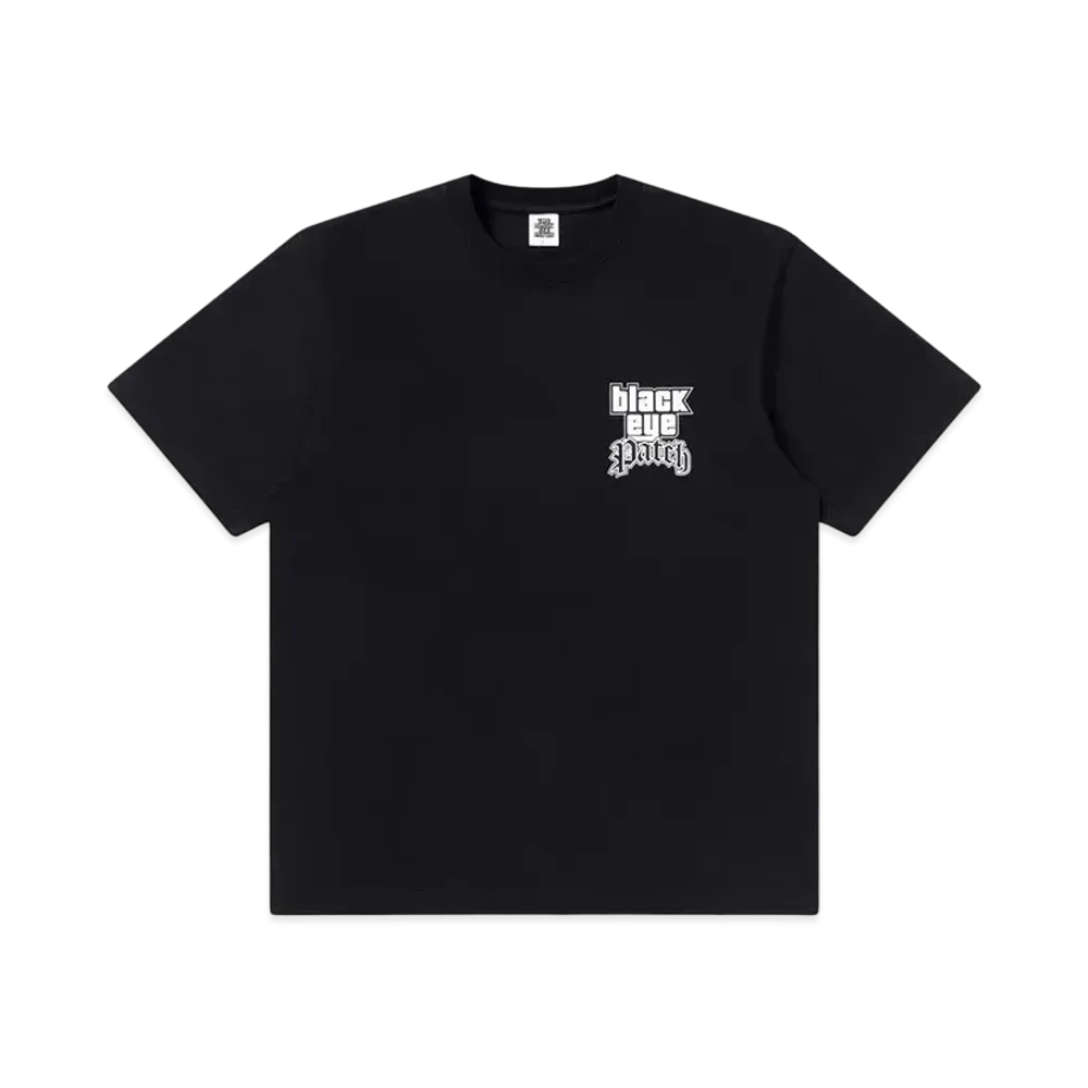 BlackEyePatch Crime RPG Logo Tee "Black"