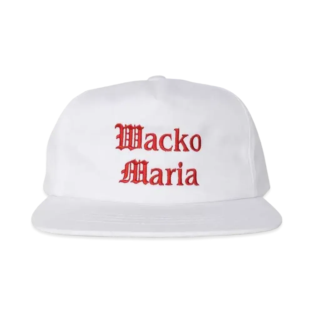 WACKO MARIA SNAPBACK CAP #1 "White"