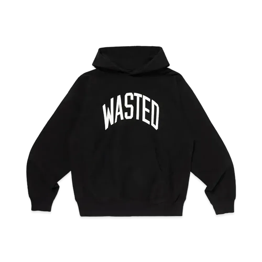 Wasted Youth Heavy Weight Hoodie#1 "Black" / VERDY