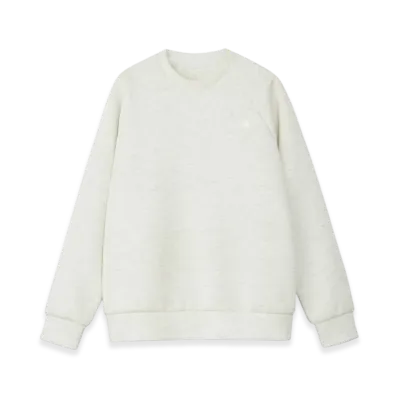 The North Face Tech Air Sweat Crew "White Mix Gray"