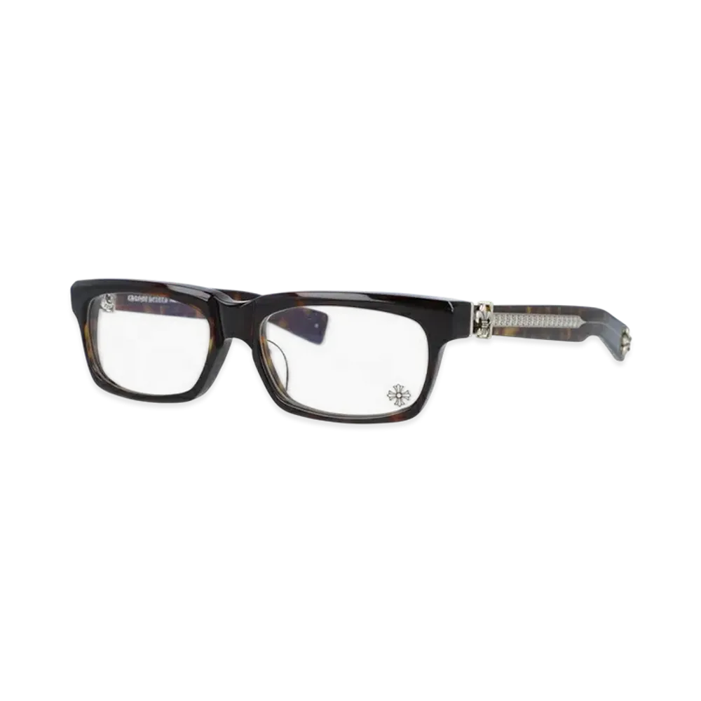 Chrome Hearts SPLAT-A 55 Square "Dark Tortoise"