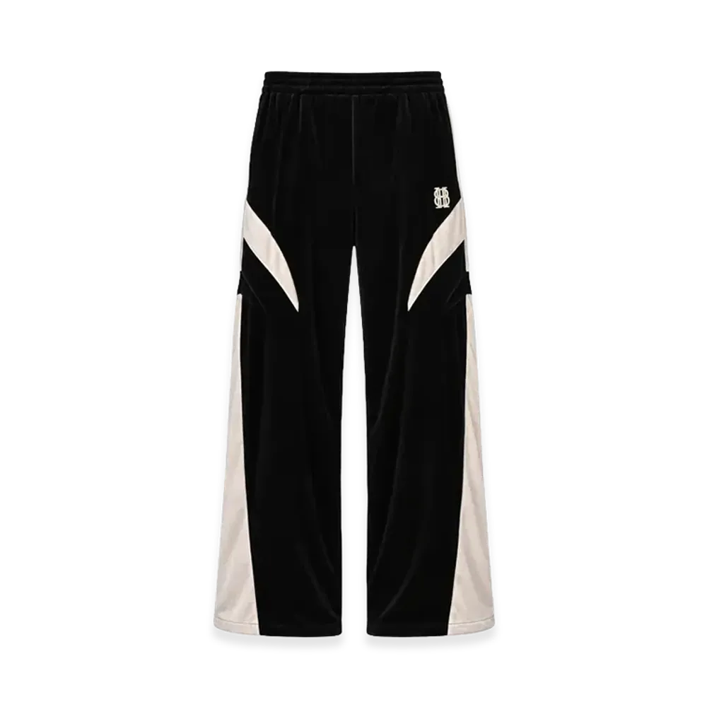 BREATH Velour Warm Up Pants "Black"