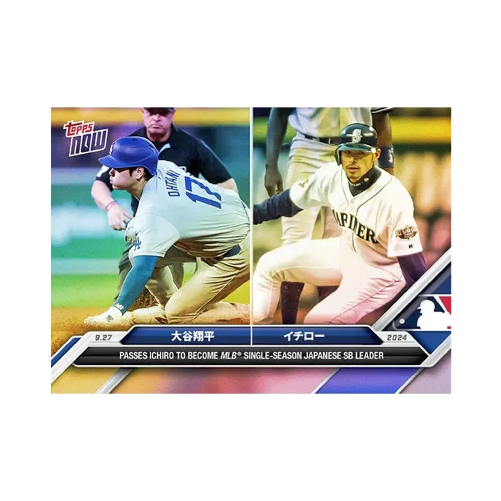 大谷翔平 / イチロー SP [768](2024 MLB トップスナウカード)