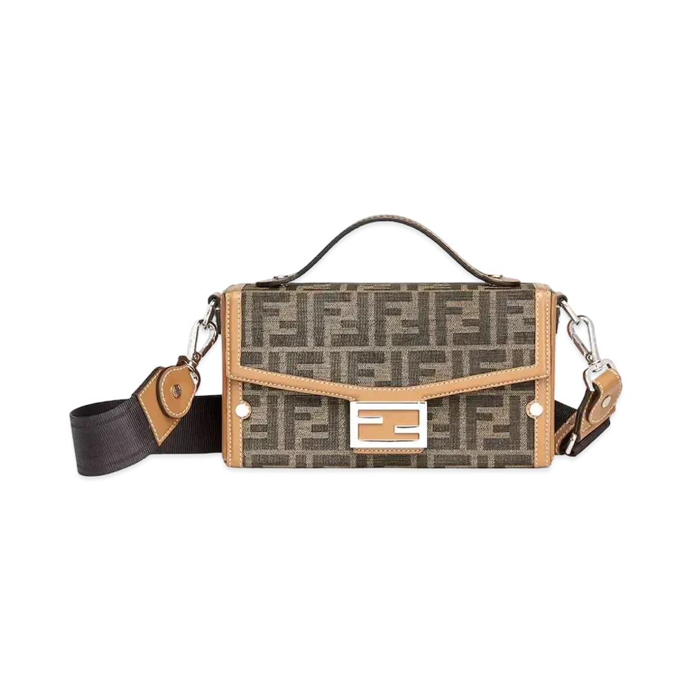 FENDI Soft Trunk Baguette "Brown"