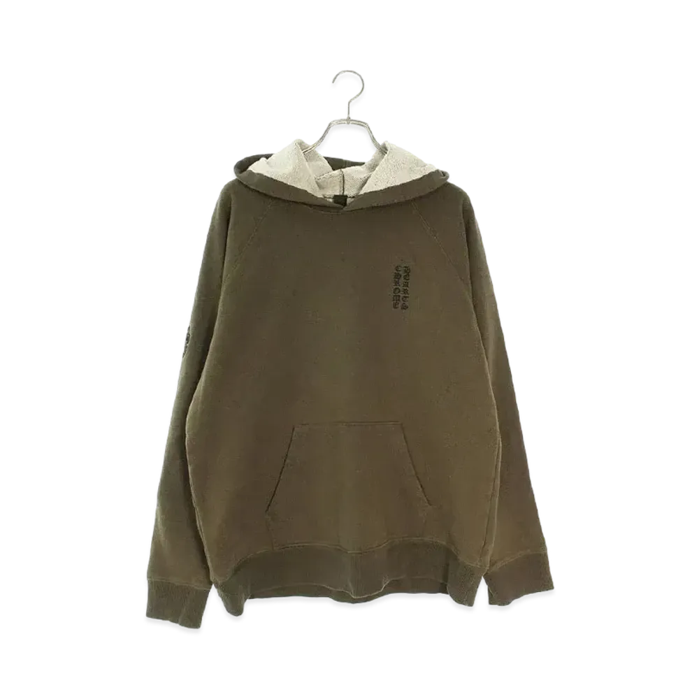 Chrome Hearts Y Not Dagger Embroidery Hoodie "Khaki"