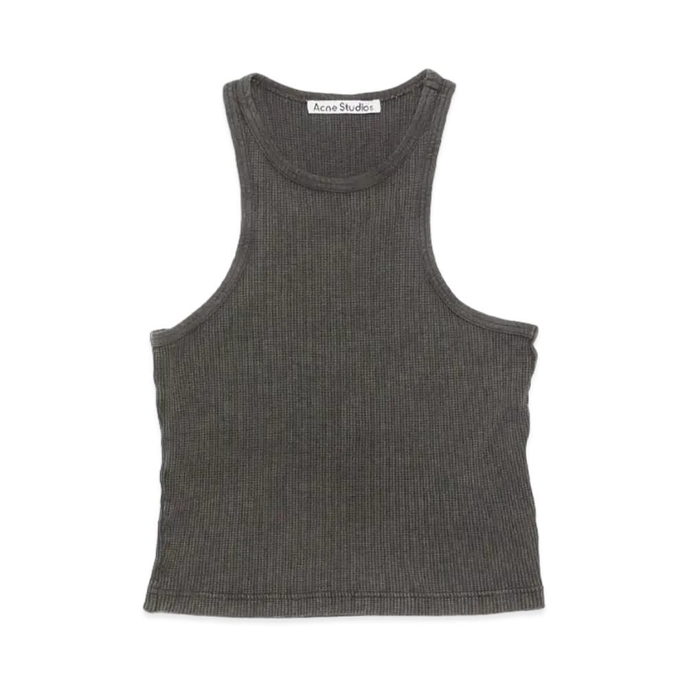 Acne Studios Tank Top - Fitted Unisex Fit "Faded Grey"