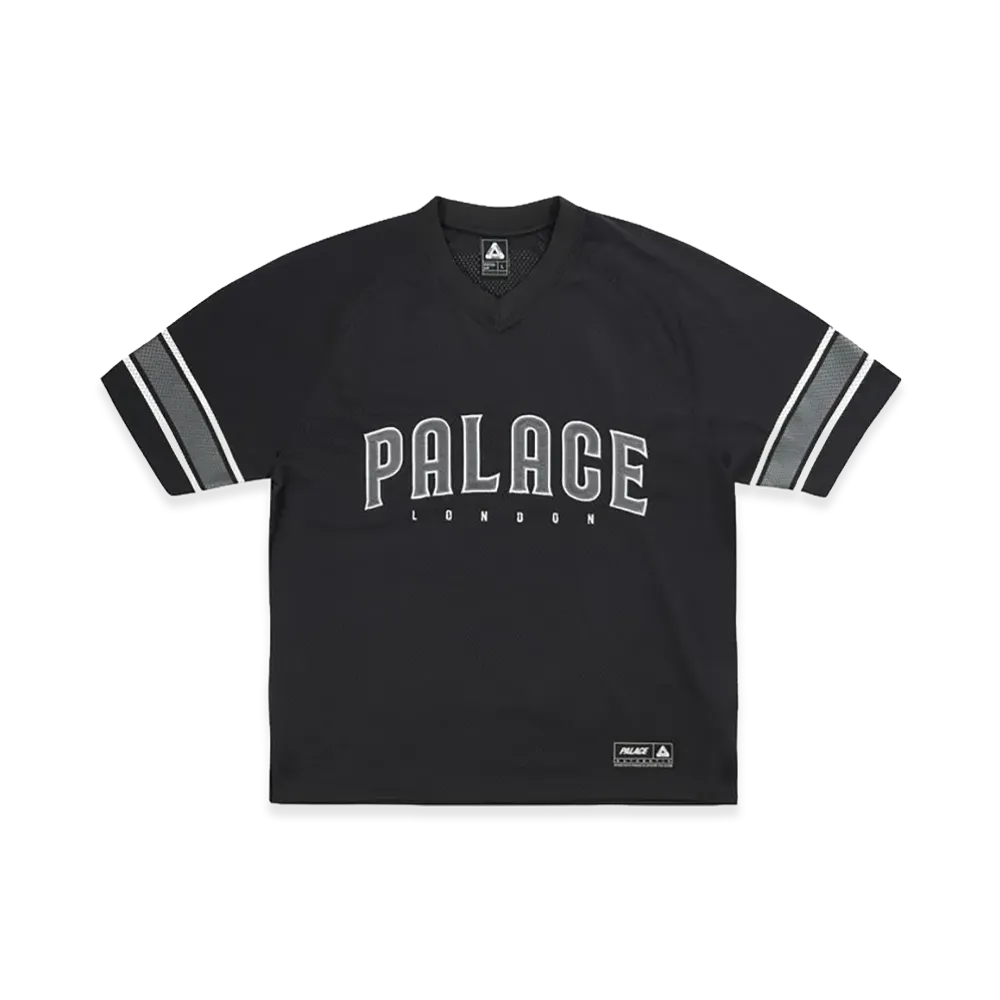 PALACE Satin The Park Mesh Jersey "Black"