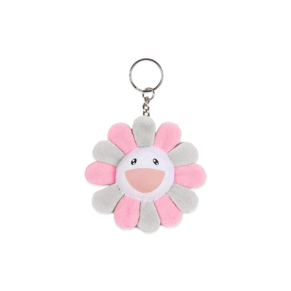 Takashi Murakami x BLACKPINK "In Your Area" Flower Keychain "Pink/Grey"
