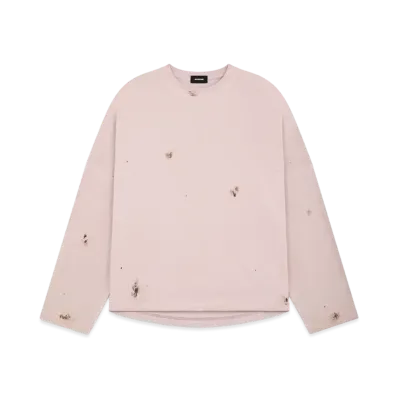 WE11DONE Washed T-shirt "Pink"