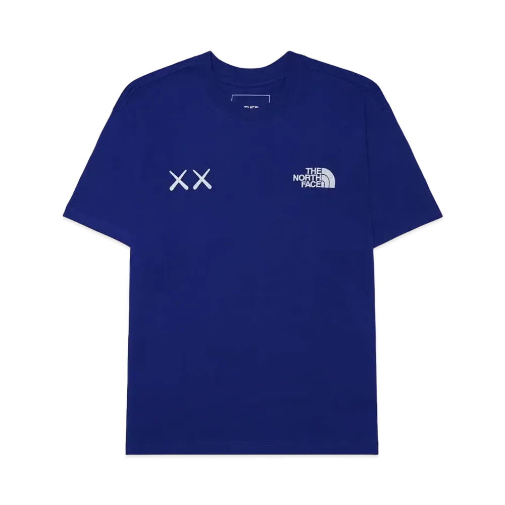 The North Face Kaws Tee "Bolt Blue"