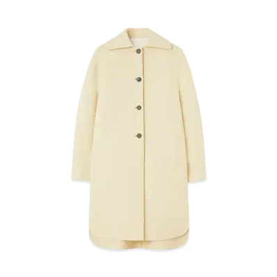 Jil Sander Women's Wool Coat "Pearl"