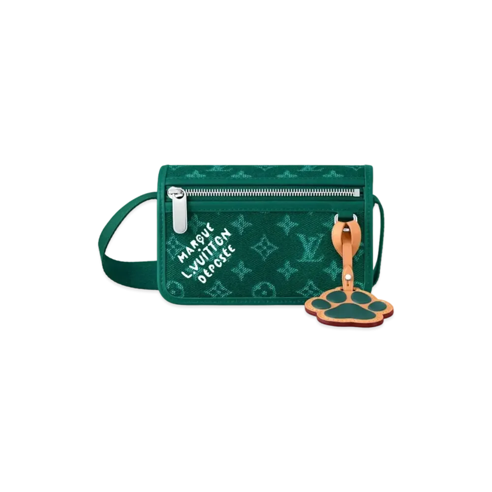 Louis Vuitton Bosphore Wearable Wallet Monogram Heritage "Green"