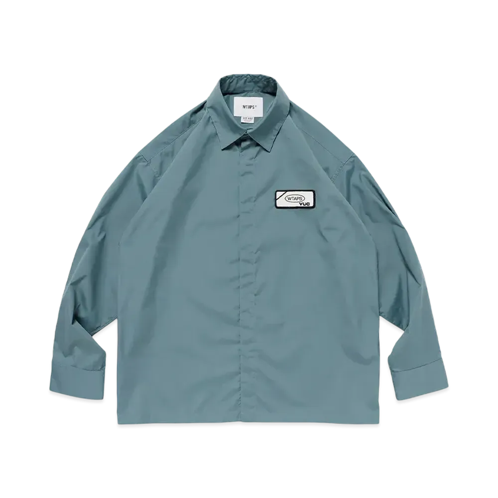 WTAPS Repo / LS / Ctpl. Broadcloth "Teal"